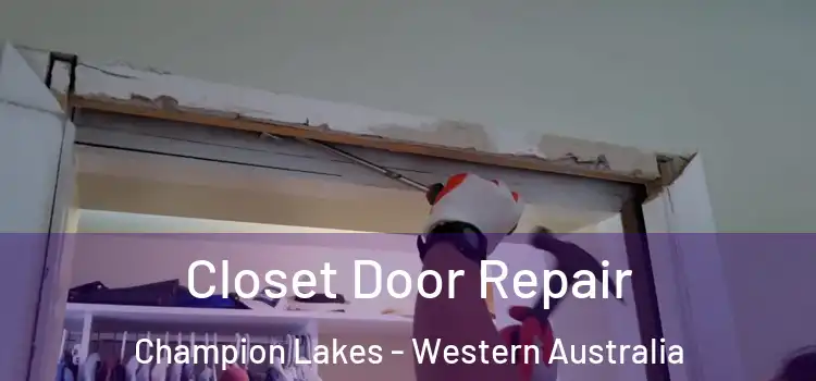 Closet Door Repair Champion Lakes - Western Australia