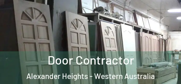 Door Contractor Alexander Heights - Western Australia
