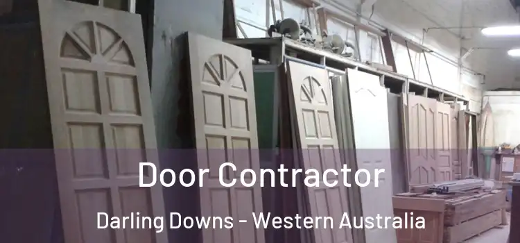 Door Contractor Darling Downs - Western Australia