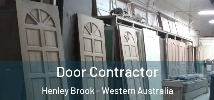 Door Contractor Henley Brook - Western Australia