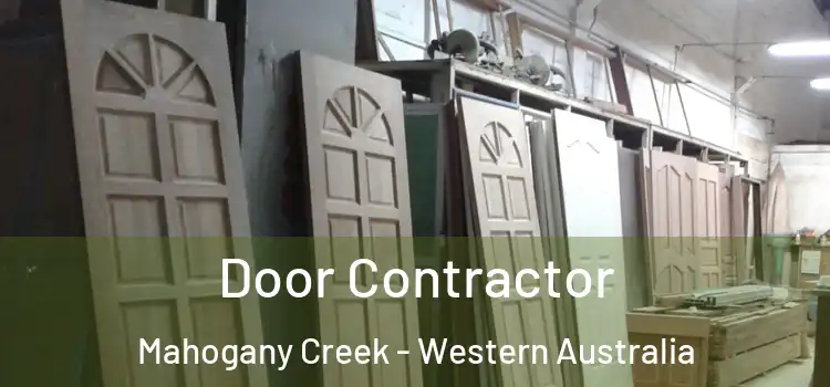 Door Contractor Mahogany Creek - Western Australia