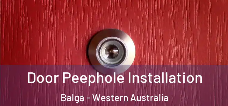 Door Peephole Installation Balga - Western Australia