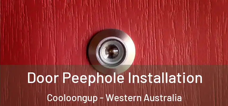 Door Peephole Installation Cooloongup - Western Australia