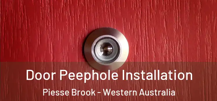 Door Peephole Installation Piesse Brook - Western Australia