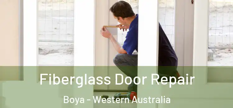Fiberglass Door Repair Boya - Western Australia