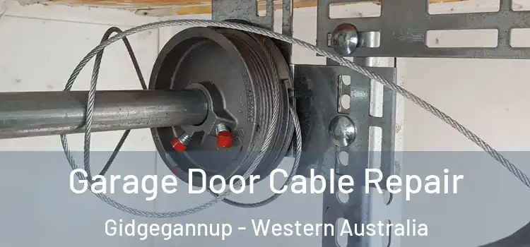 Garage Door Cable Repair Gidgegannup - Western Australia