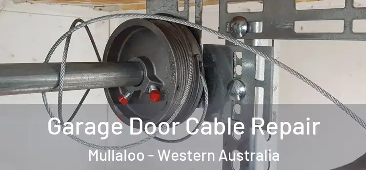 Garage Door Cable Repair Mullaloo - Western Australia