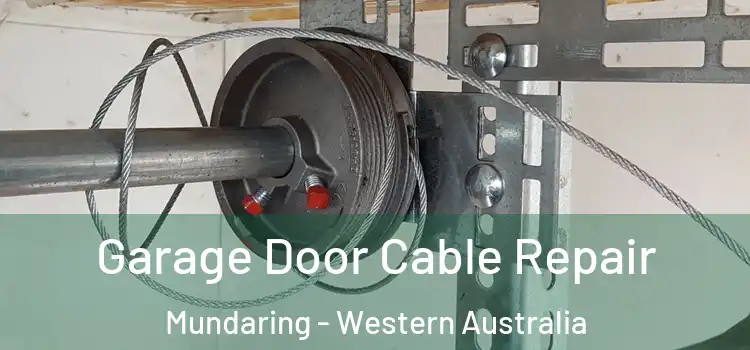 Garage Door Cable Repair Mundaring - Western Australia