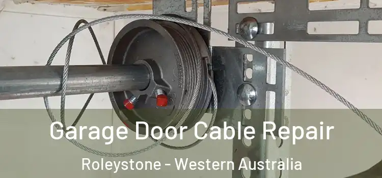 Garage Door Cable Repair Roleystone - Western Australia