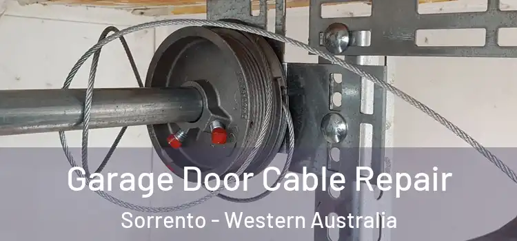 Garage Door Cable Repair Sorrento - Western Australia