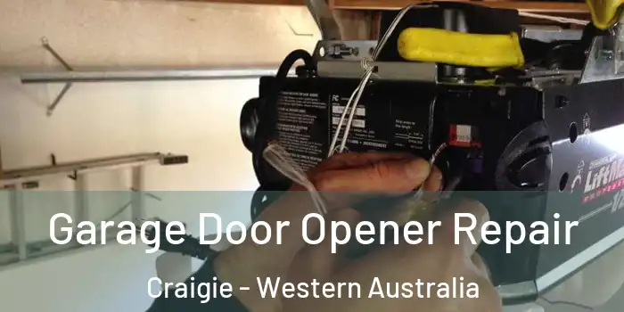 Garage Door Opener Repair Craigie - Western Australia