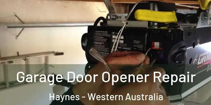 Garage Door Opener Repair Haynes - Western Australia
