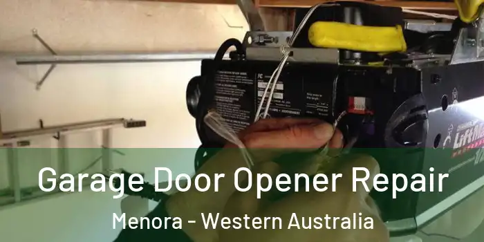 Garage Door Opener Repair Menora - Western Australia