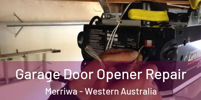 Garage Door Opener Repair Merriwa - Western Australia
