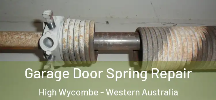 Garage Door Spring Repair High Wycombe - Western Australia