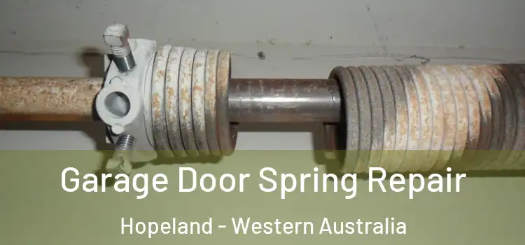Garage Door Spring Repair Hopeland - Western Australia