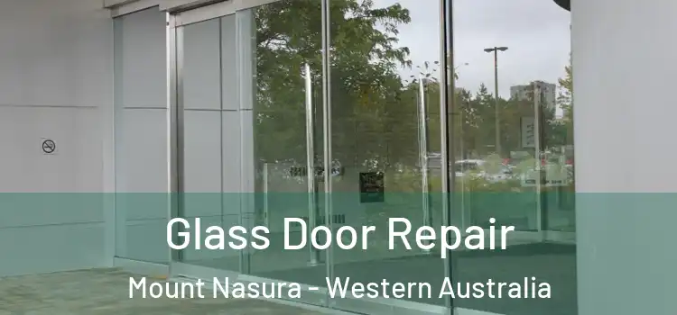 Glass Door Repair Mount Nasura - Western Australia