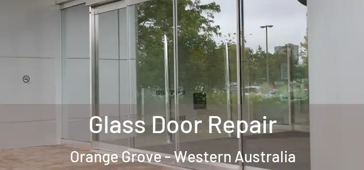 Glass Door Repair Orange Grove - Western Australia