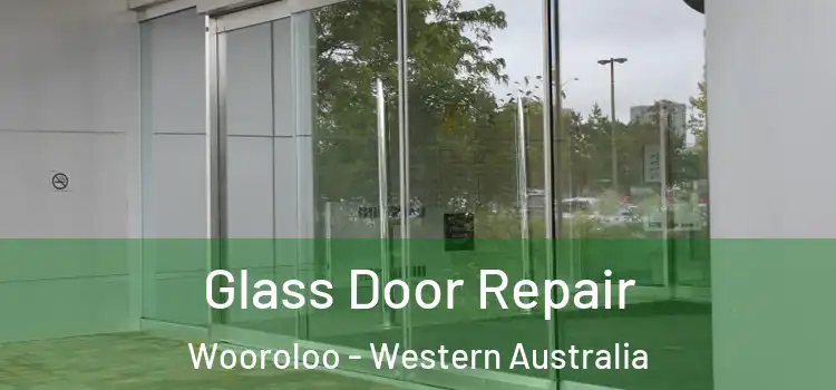 Glass Door Repair Wooroloo - Western Australia