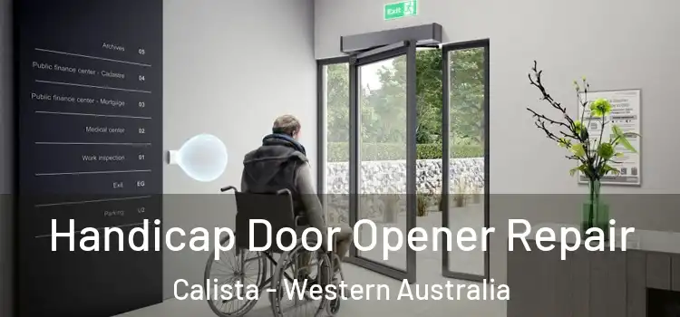 Handicap Door Opener Repair Calista - Western Australia