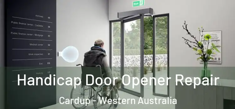 Handicap Door Opener Repair Cardup - Western Australia