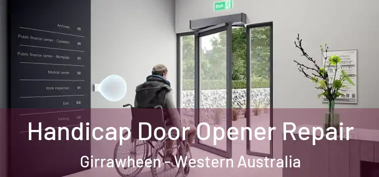 Handicap Door Opener Repair Girrawheen - Western Australia