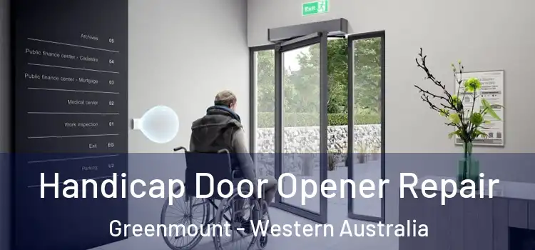 Handicap Door Opener Repair Greenmount - Western Australia