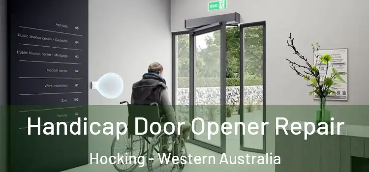 Handicap Door Opener Repair Hocking - Western Australia