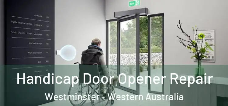 Handicap Door Opener Repair Westminster - Western Australia