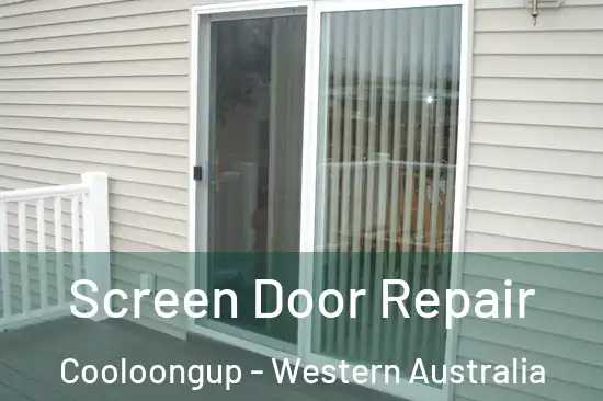 Screen Door Repair Cooloongup - Western Australia