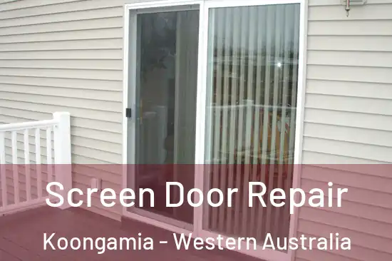Screen Door Repair Koongamia - Western Australia