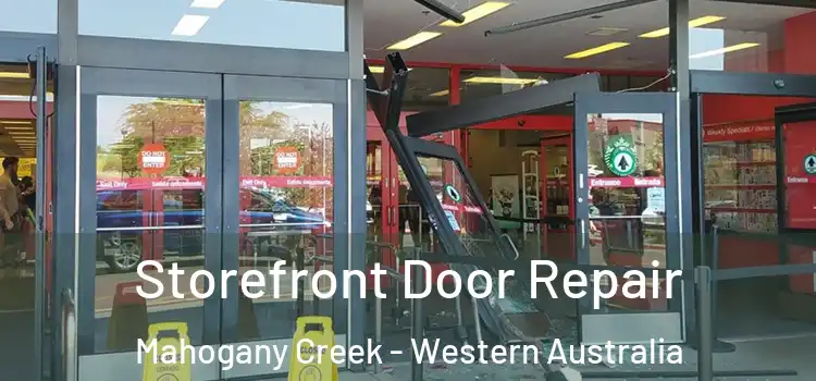 Storefront Door Repair Mahogany Creek - Western Australia
